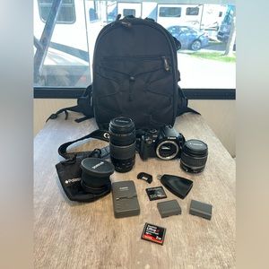Canon Eos Rebel XTI Bundle